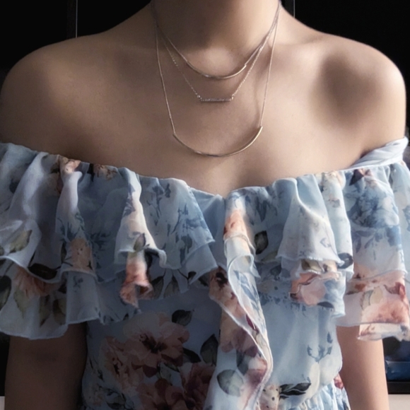 Water Rose Ruffle Dress - Picture 5 of 5